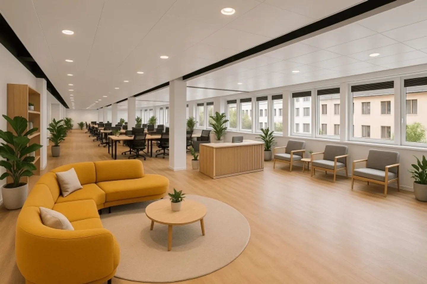 Espace pour idées - 445 m2 d'espace de bureau en état brut ou avec aménagement - Photo 4 sur 10