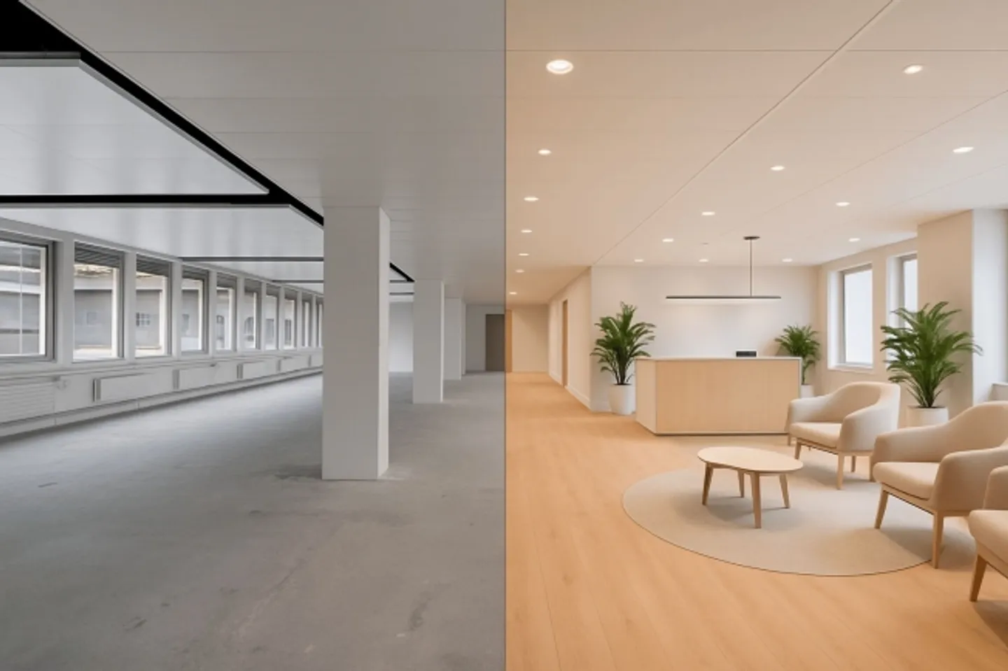 Espace pour idées - 445 m2 d'espace de bureau en état brut ou avec aménagement - Photo 6 sur 10