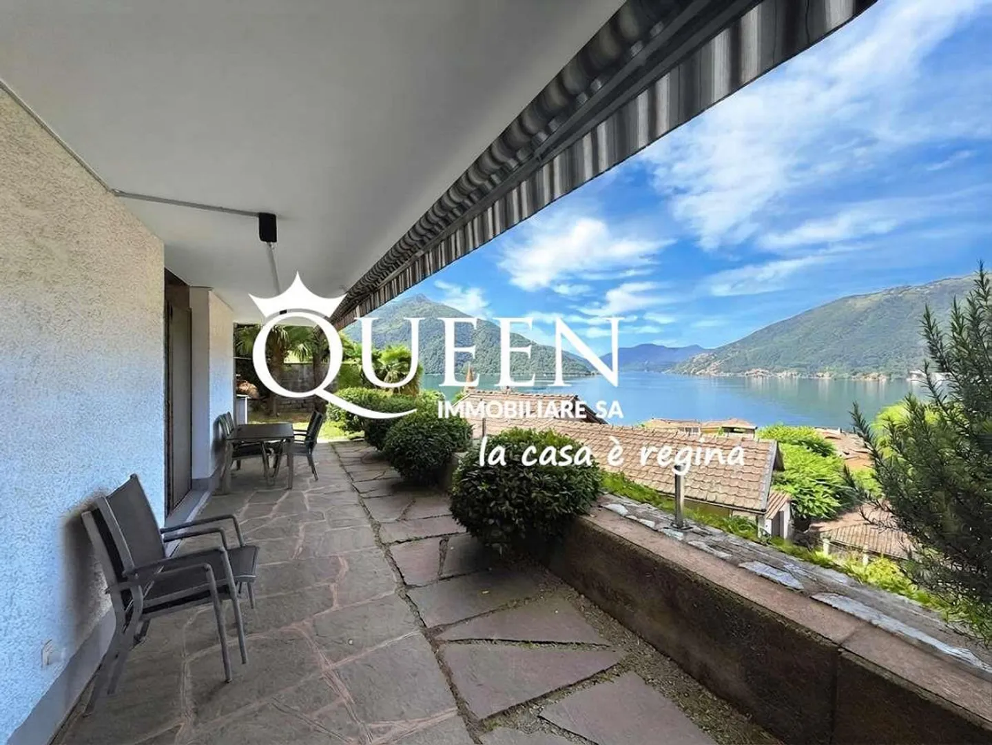 Bissone : appartement 4.5 pièces, 150 m², vue sur le lac, jardin, porche - Photo 6 sur 13