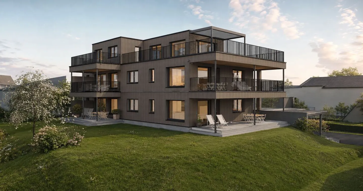 Appartement de 3,5 pièces au rez-de-chaussée près du lac - Photo 1 sur 8