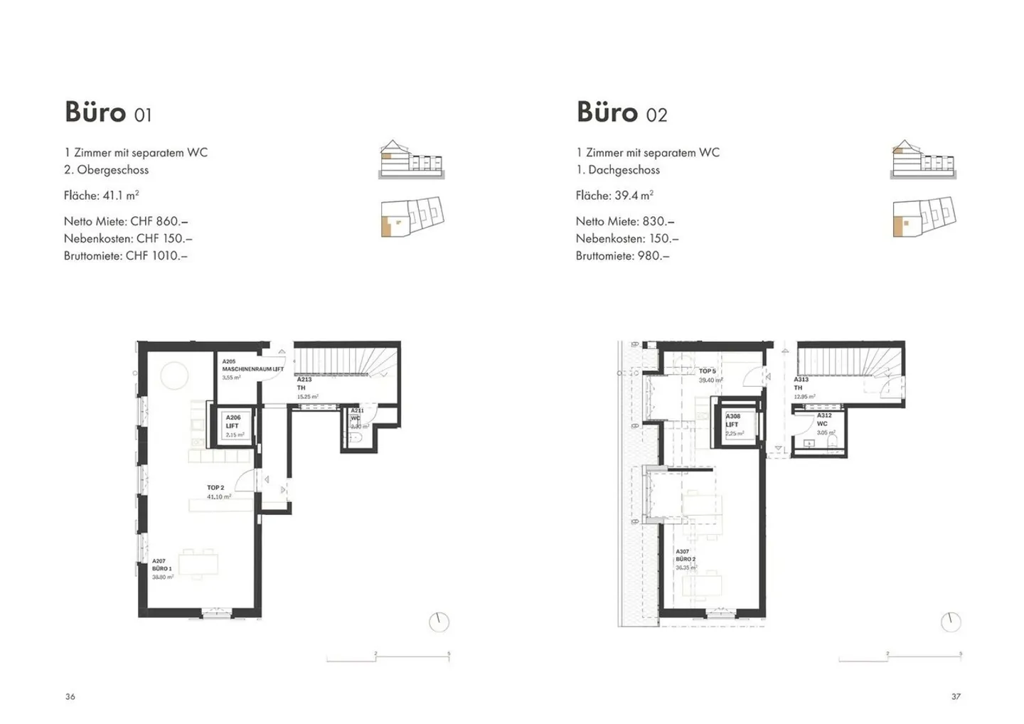 Your new office in a prime location - First rental after core renovation! - Photo 1 of 2