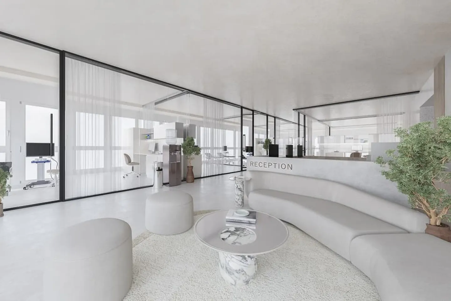 Wunderschönes Büro von 140 m² im neuen Gebäude "Le Closel" in Renens - Foto 5 von 5