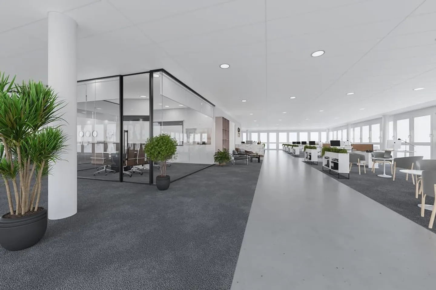 Wunderschönes Büro von 140 m² im neuen Gebäude "Le Closel" in Renens - Foto 4 von 5