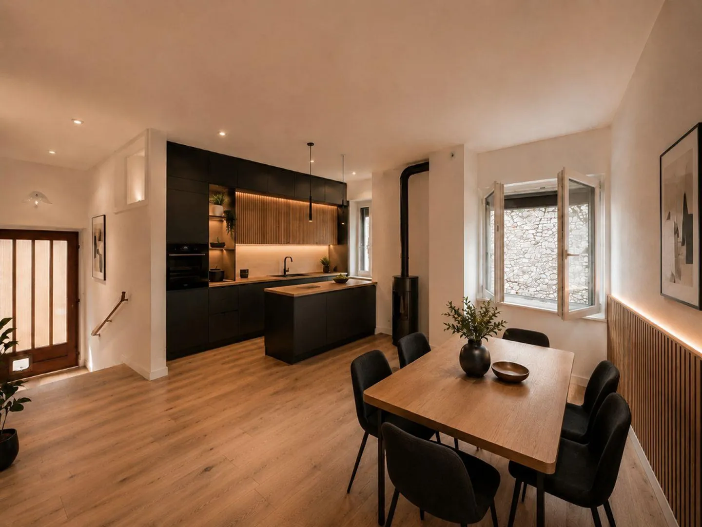 Maison Kern à Arzo – Jardin Privé, Plafonds Hauts et Potentiel de Design Moderne - Photo 5 sur 11