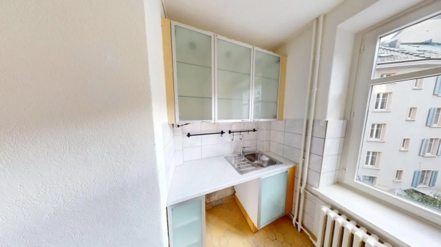 Zentrale 3-Zimmer-Wohnung in Zürich - Foto 6 von 12