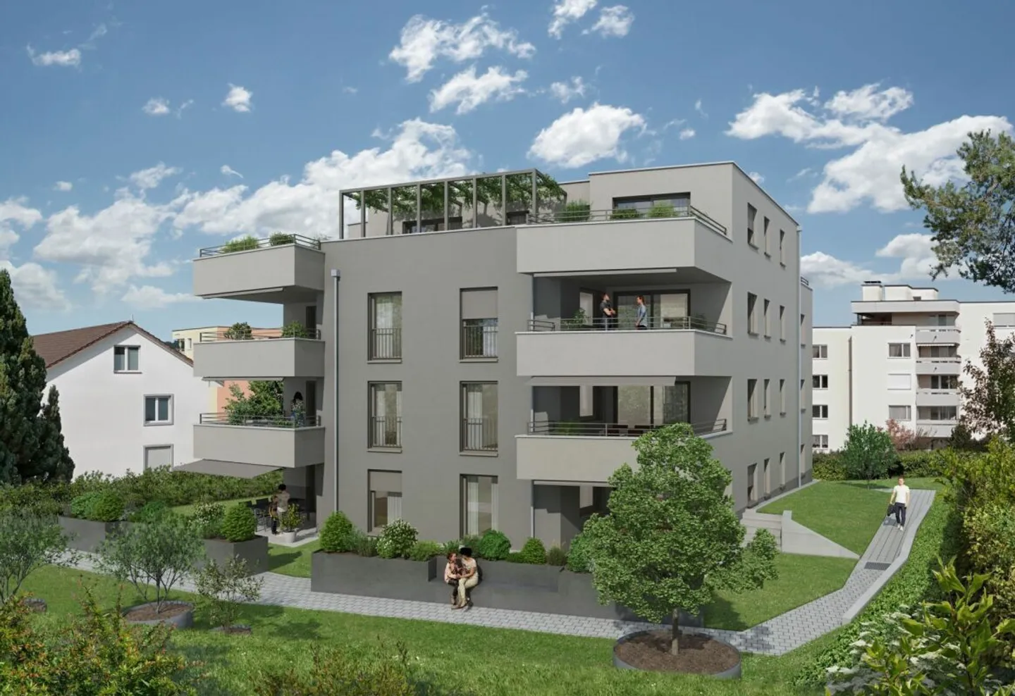 Beyond the Ordinary: Comfortable New Living in the Heart of Gossau - Photo 1 of 8