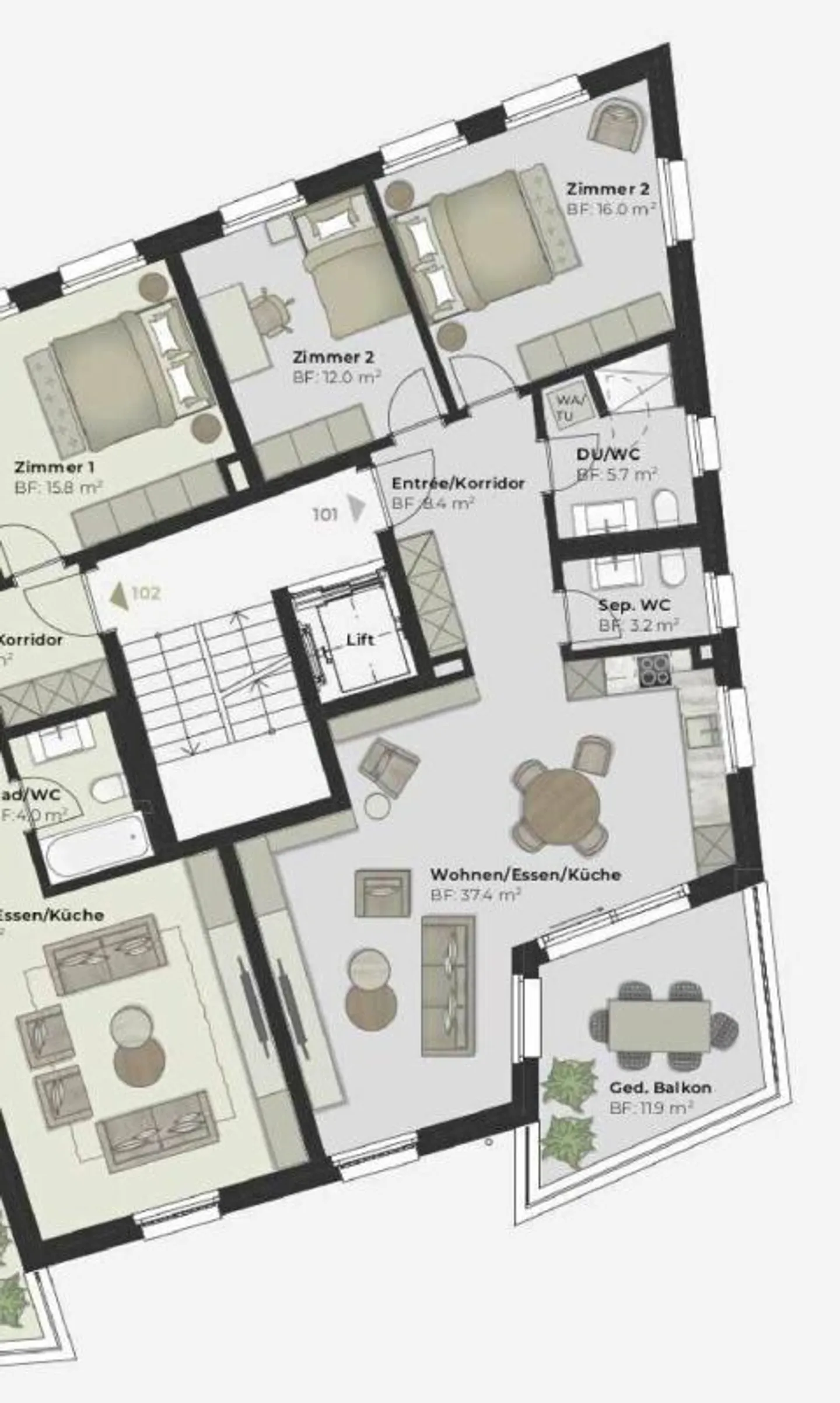 Beyond the Ordinary: Comfortable New Living in the Heart of Gossau - Photo 7 of 8