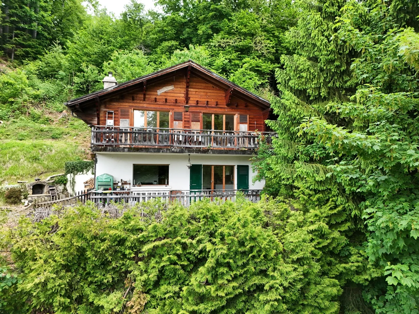 Chalet individuel 4.5 pièces dans un écrin de verdure - Foto 15 di 18