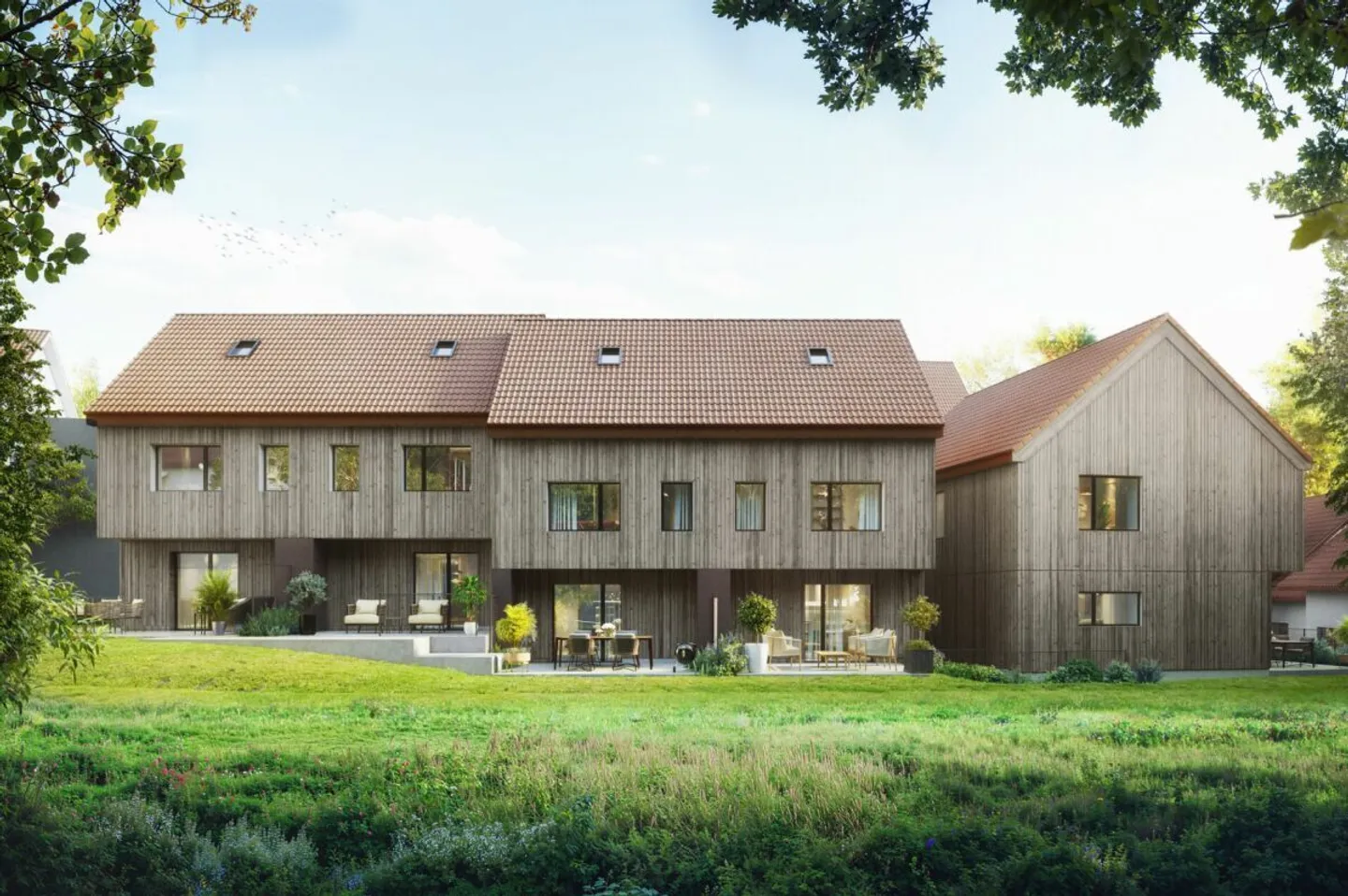 Townhouse in Thayngen - Wohnen und Arbeiten auf dem eigenen Grundstück - Photo 1 sur 6