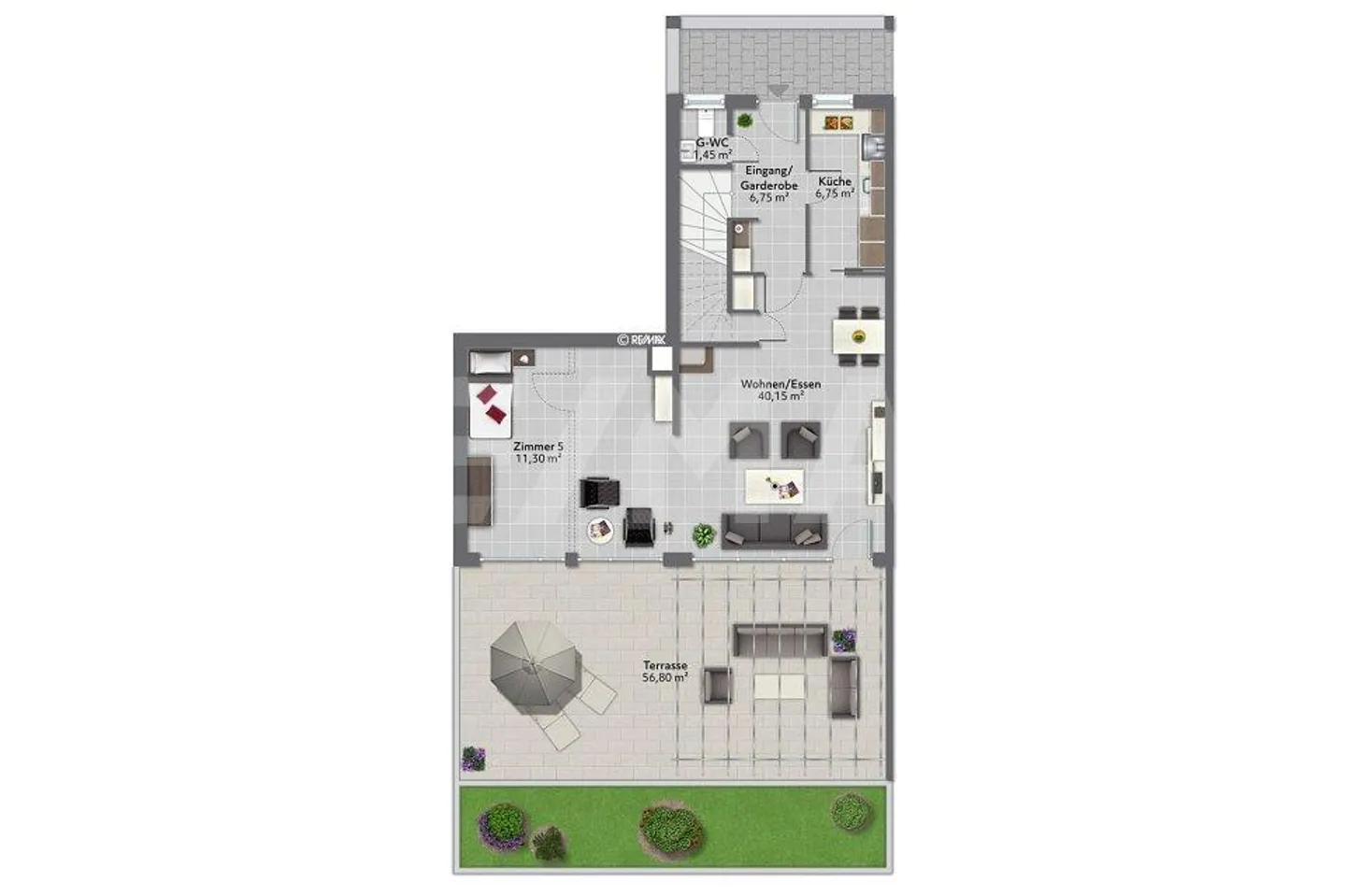 APPARTAMENTO DUPLEX SOLEGGIATO DA 5 A 6 LOCALI CON TERRAZZA DI 56 M² - Foto 11 di 12