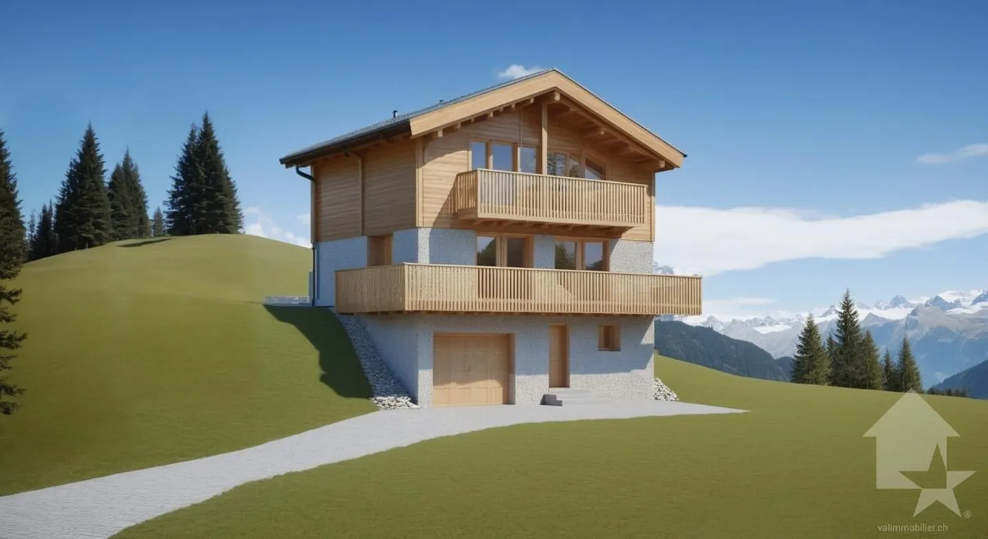 Chalet da costruire a Les Giettes - Foto 2 di 8