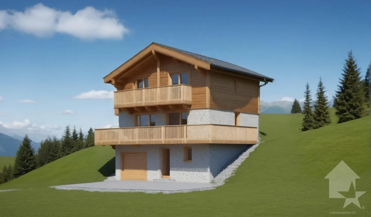 Chalet da costruire a Les Giettes - Foto 3 di 8