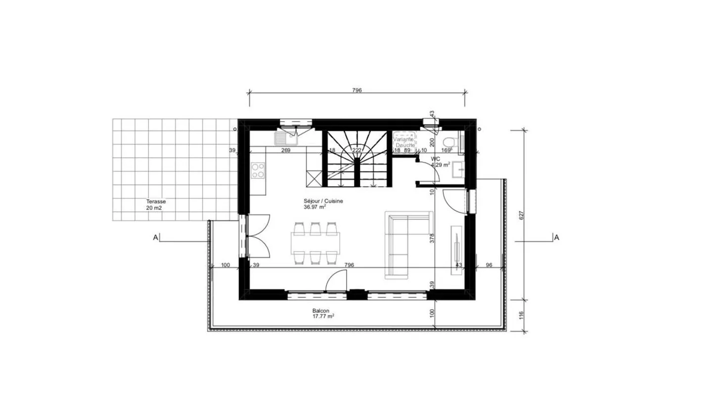 Chalet da costruire a Les Giettes - Foto 5 di 8