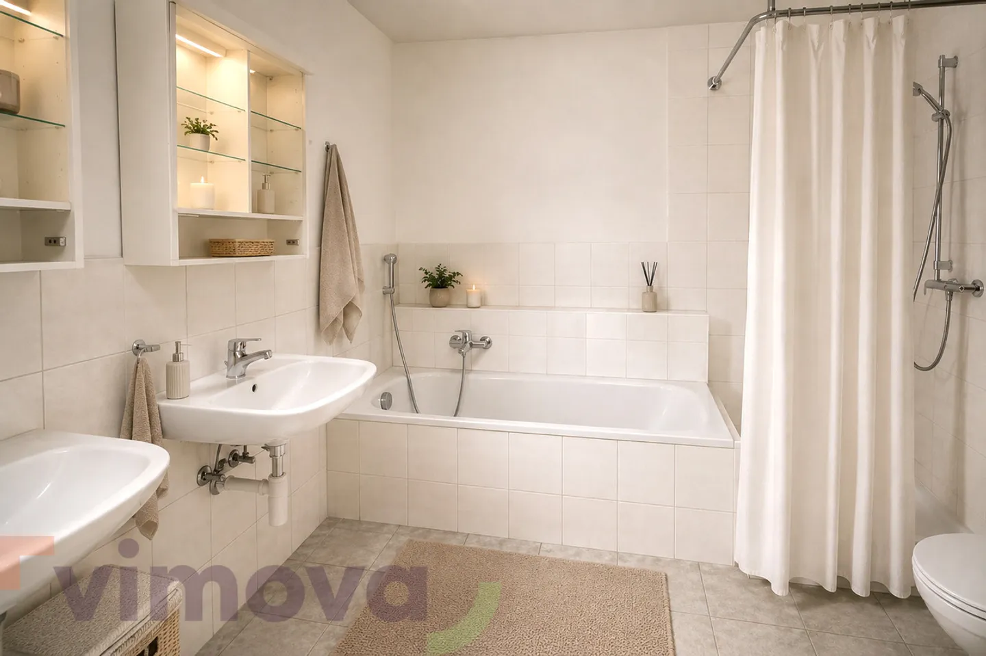 Bright Apartment with Balcony - Photo 3 of 4