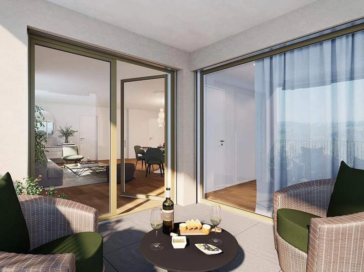 Appartement 3 ½ pièces à louer à Root - Photo 3 sur 7