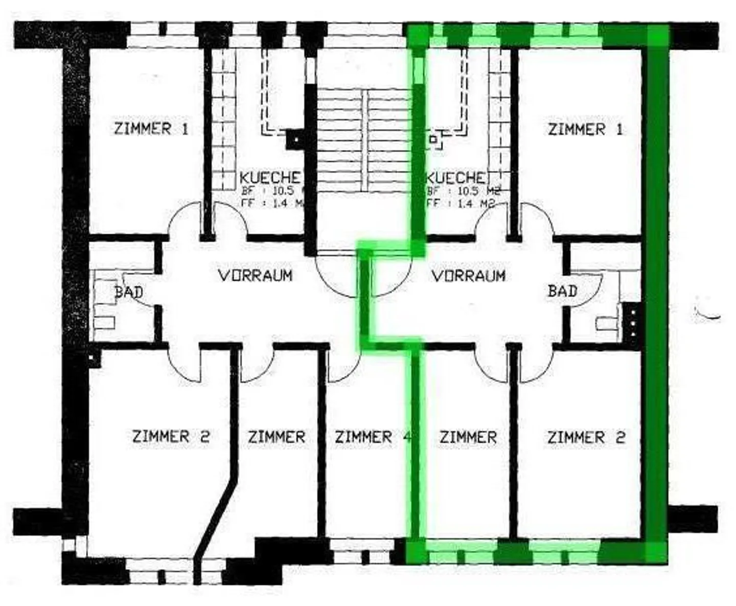 Appartamento in stile Liberty di 3 stanze - Foto 10 di 10