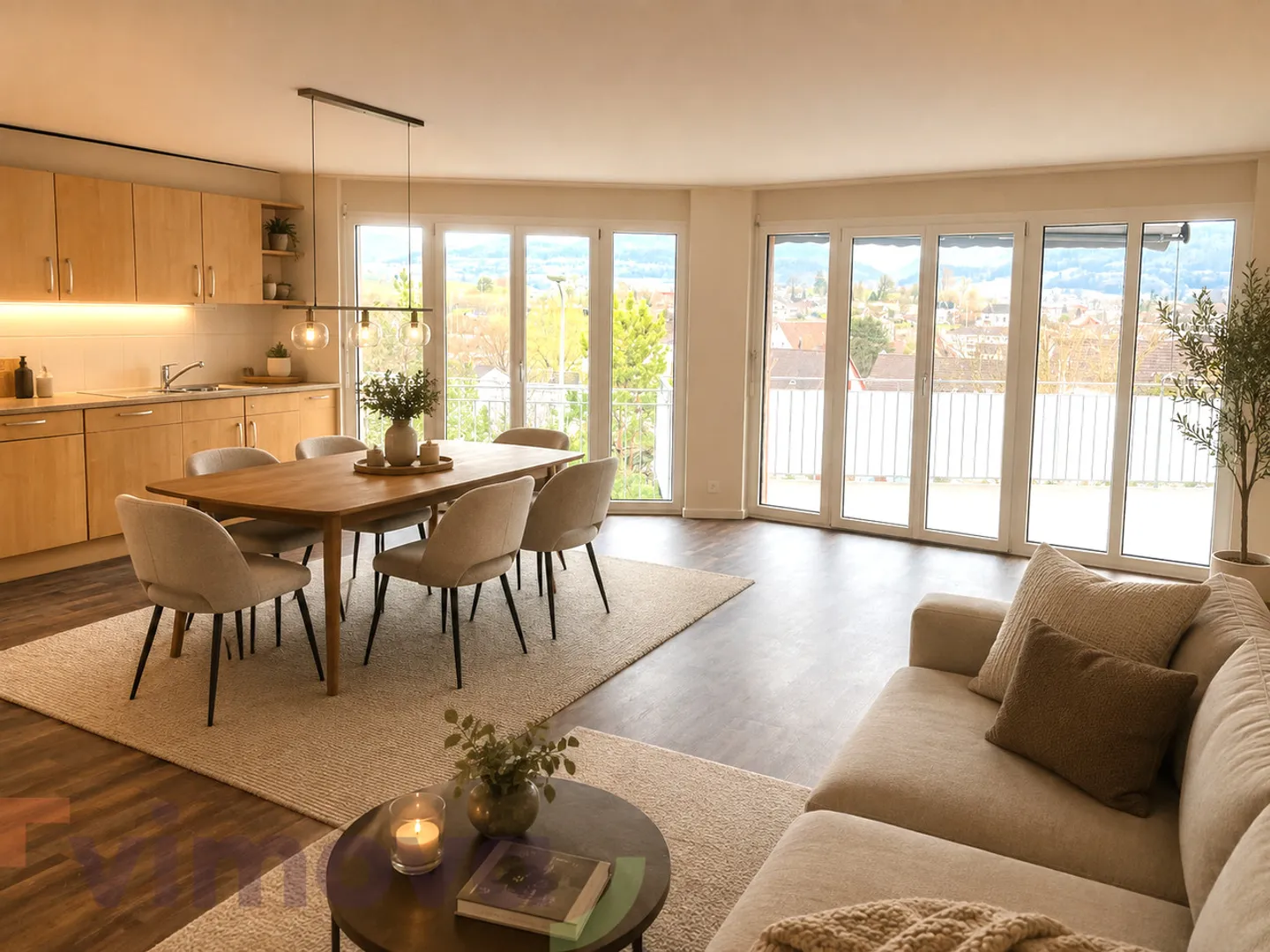 Bright Apartment with Balcony - Photo 1 of 4