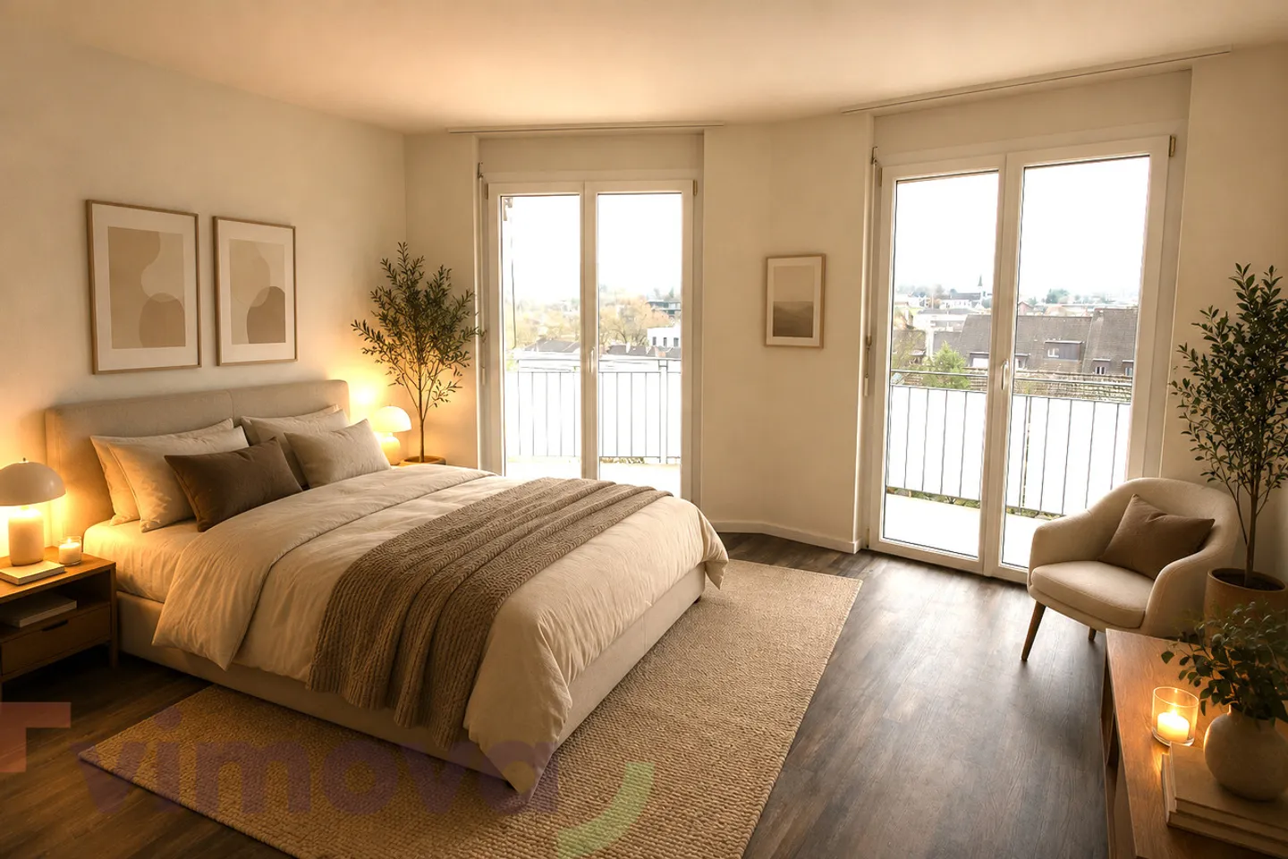 Bright Apartment with Balcony - Photo 2 of 4