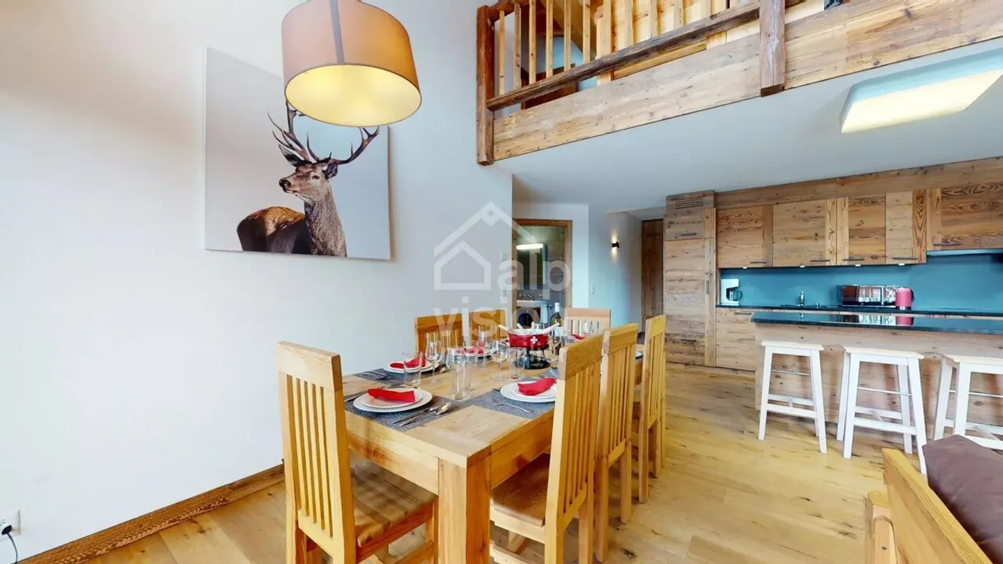 EINZIGARTIGES DUPLEX 5.5 ZIMMER SKI IN / SKI OUT - Foto 10 von 13