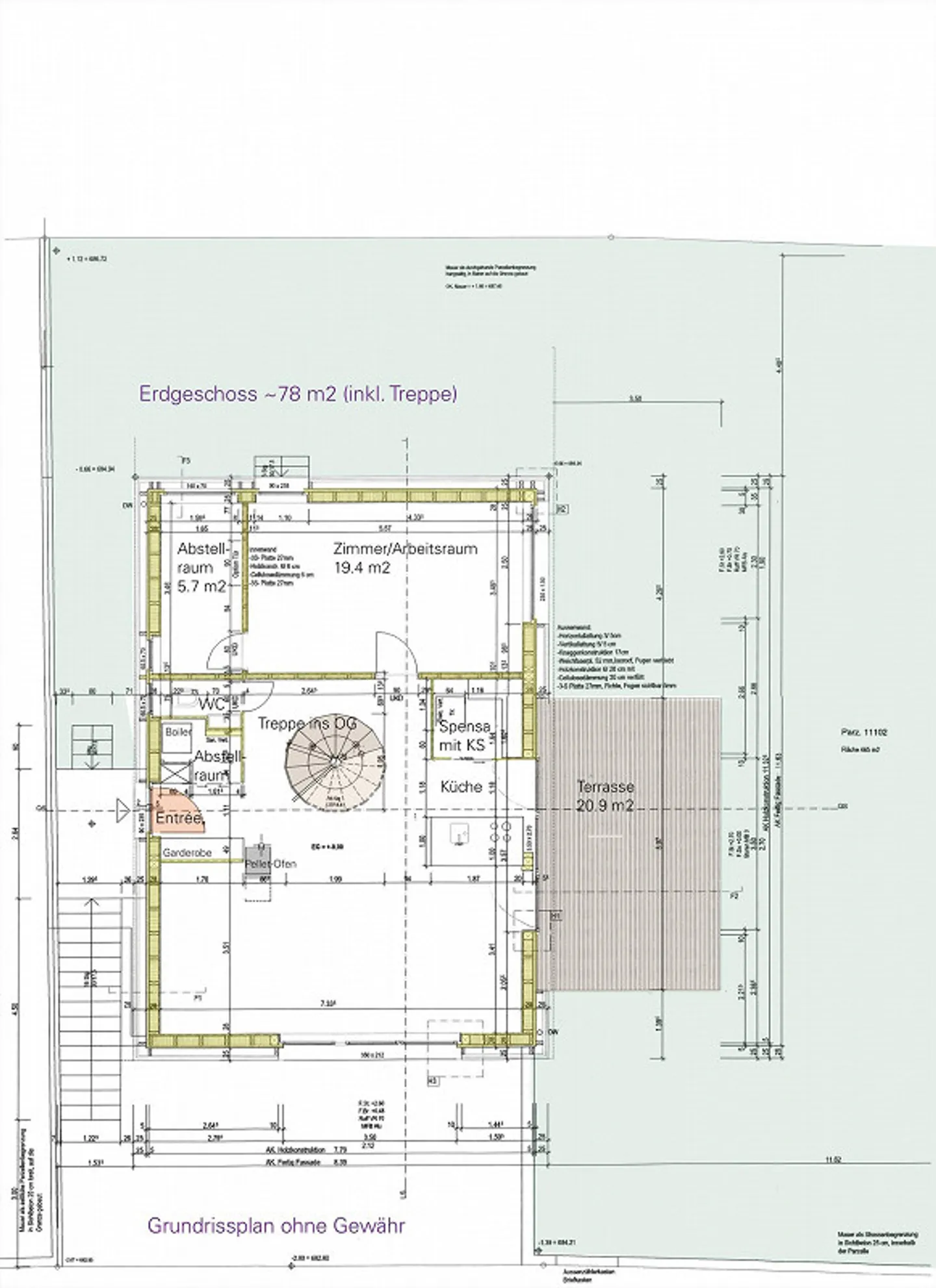 Charmantes Einfamilienhaus mit Garten - Foto 6 von 8