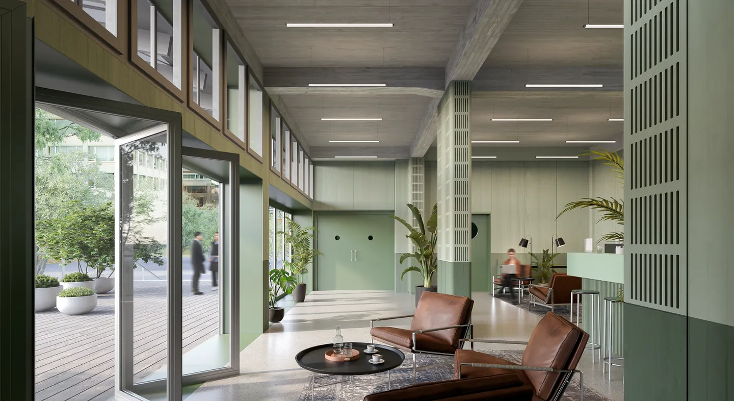 Bâtiment Durolux - Le lieu de travail dynamique avec charme industriel sur le site de Papieri à Cham - Photo 5 sur 5