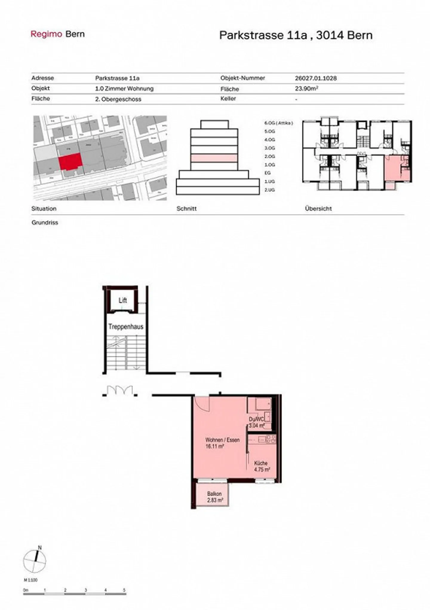 ERSTBEZUG - Modern wohnen im beliebten Breitenrain - Foto 2 von 3