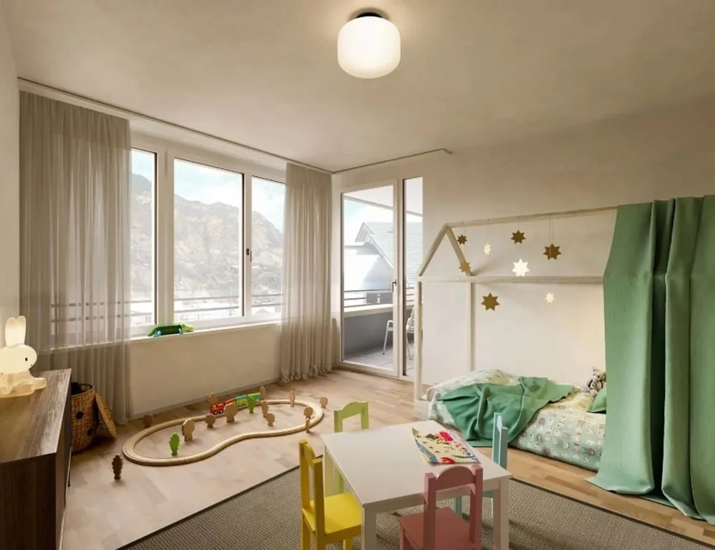 Geräumige Wohnung in Visp - Foto 3 von 7