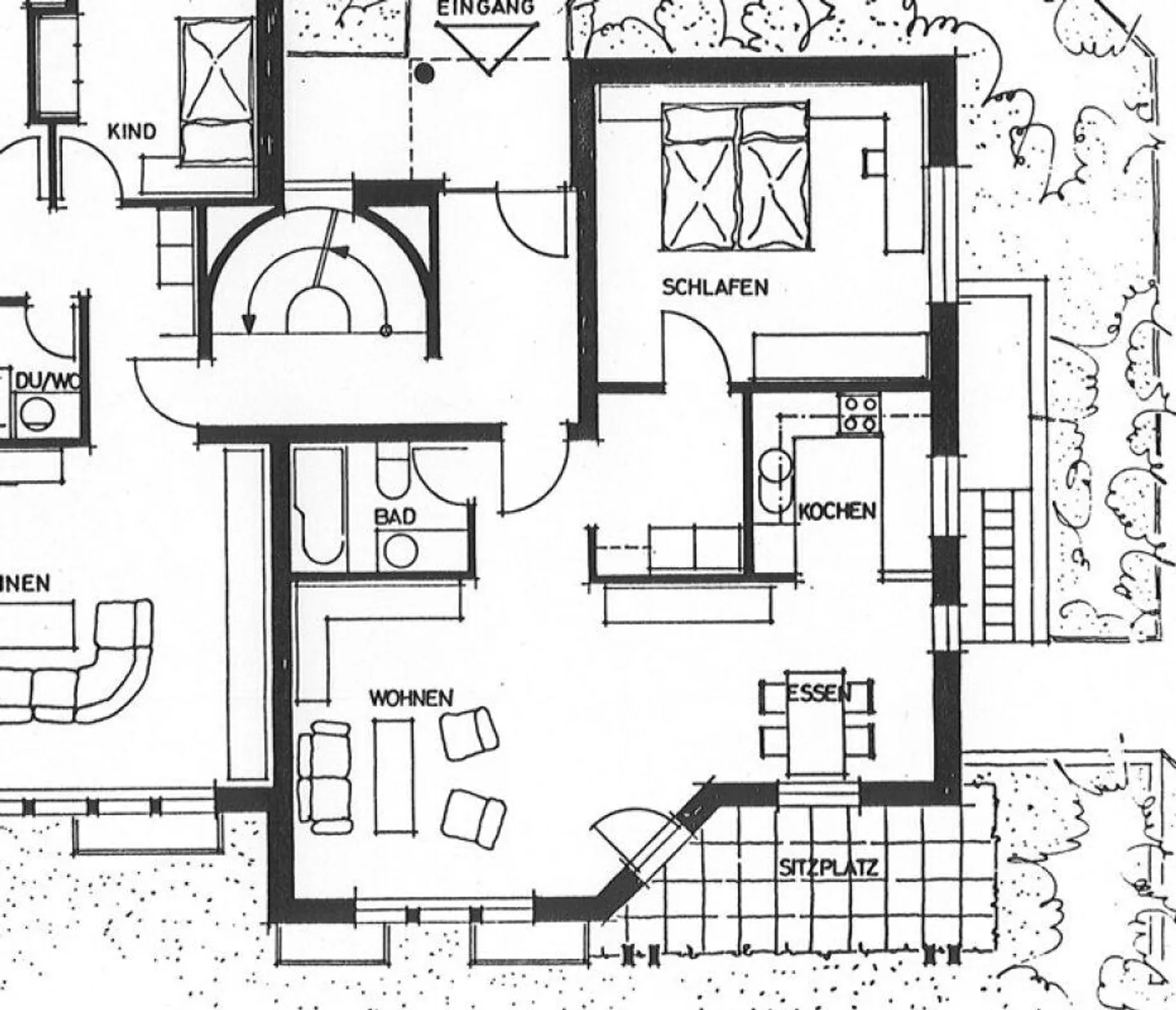 Spazioso appartamento di 2 1/2 locali a Thayngen - Foto 2 di 4