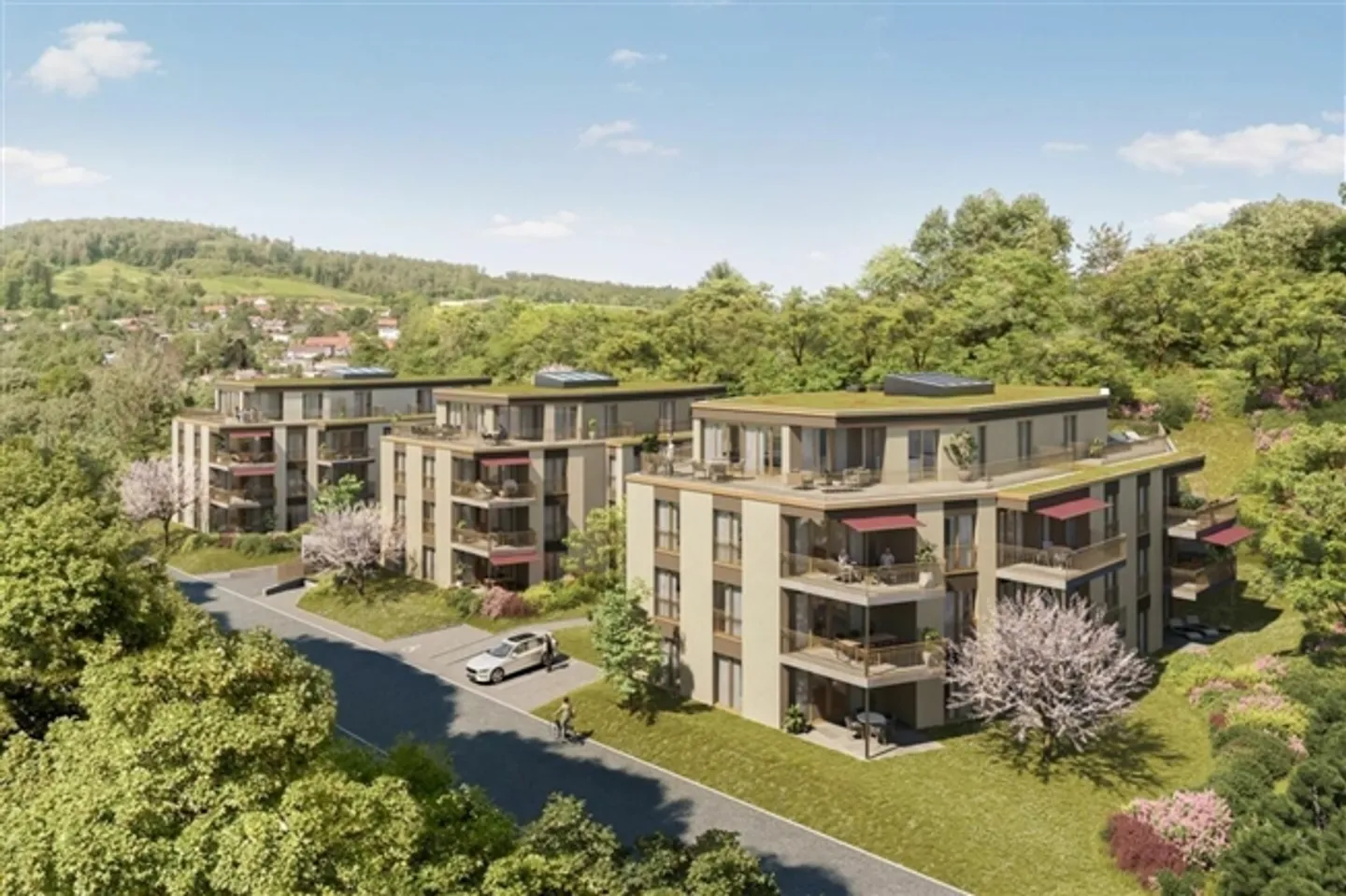 «Moderne und zentrale 4.5-Zimmer-Neubauwohnungen, Rohbau vollendet!» - Foto 1 von 6