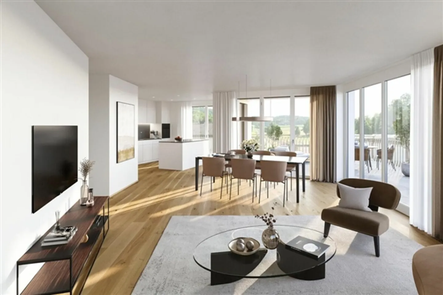 «Moderne und zentrale 4.5-Zimmer-Neubauwohnungen, Rohbau vollendet!» - Foto 3 von 6