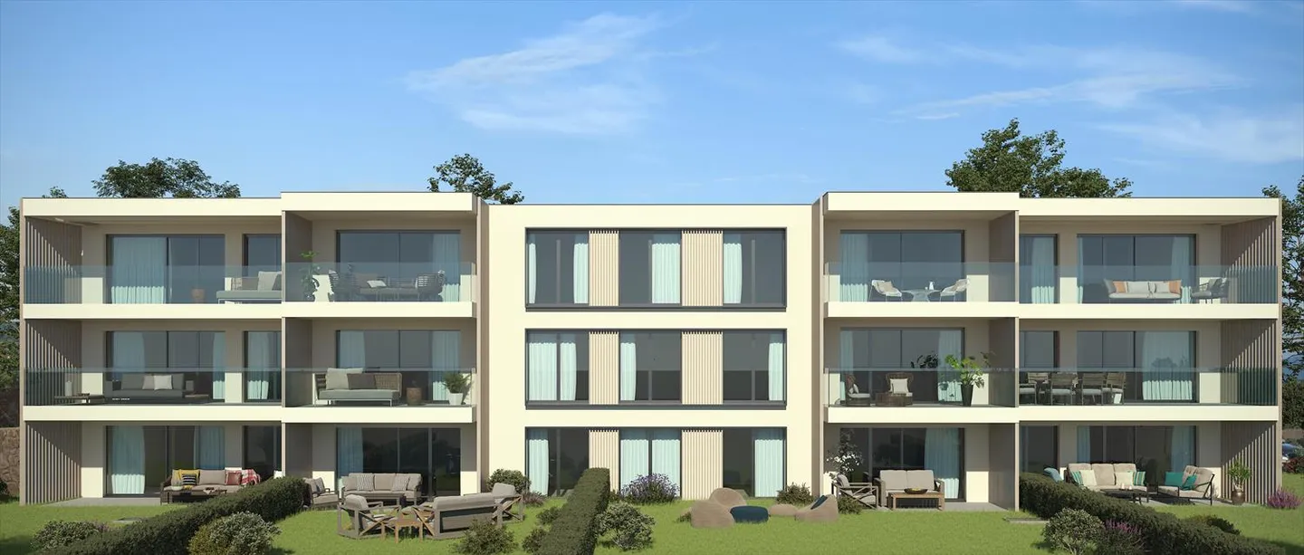 New project in Bevaix - 4.5 room apartment on the 1st floor with balcony - Photo 1 of 4