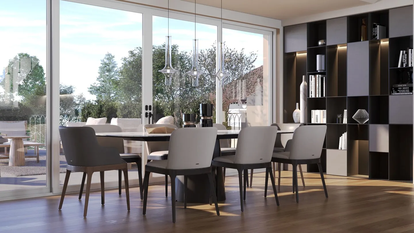 Nuovo attico nel cuore di Bellinzona con terrazza panoramica - Foto 6 di 11