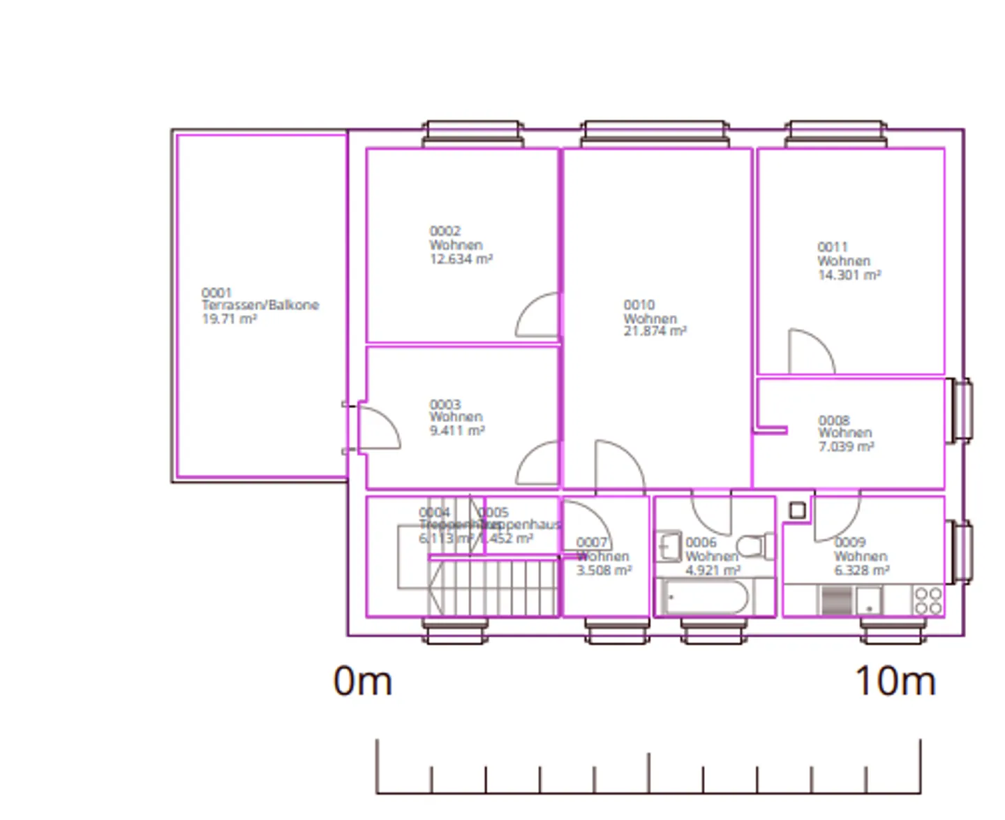 Appartamento 4 stanze - Foto 2 di 6