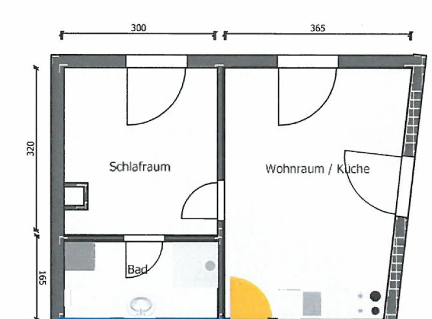 Charmante möblierte 2-Zimmer-Wohnung in Kreuzlingen - Foto 11 von 11