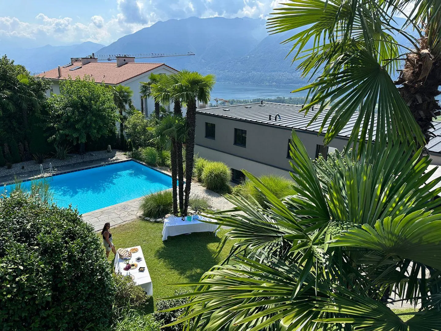 4.5 Wohnung mit Garten und teilweisem Seeblick - Residenza Lum... - Foto 1 von 7