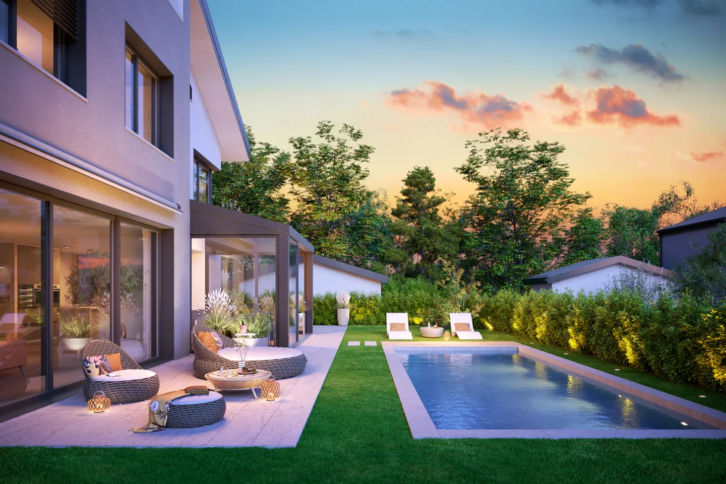 Phase 2 - Viane: large Minergie villas of high standing with 7 rooms - Photo 3 of 17