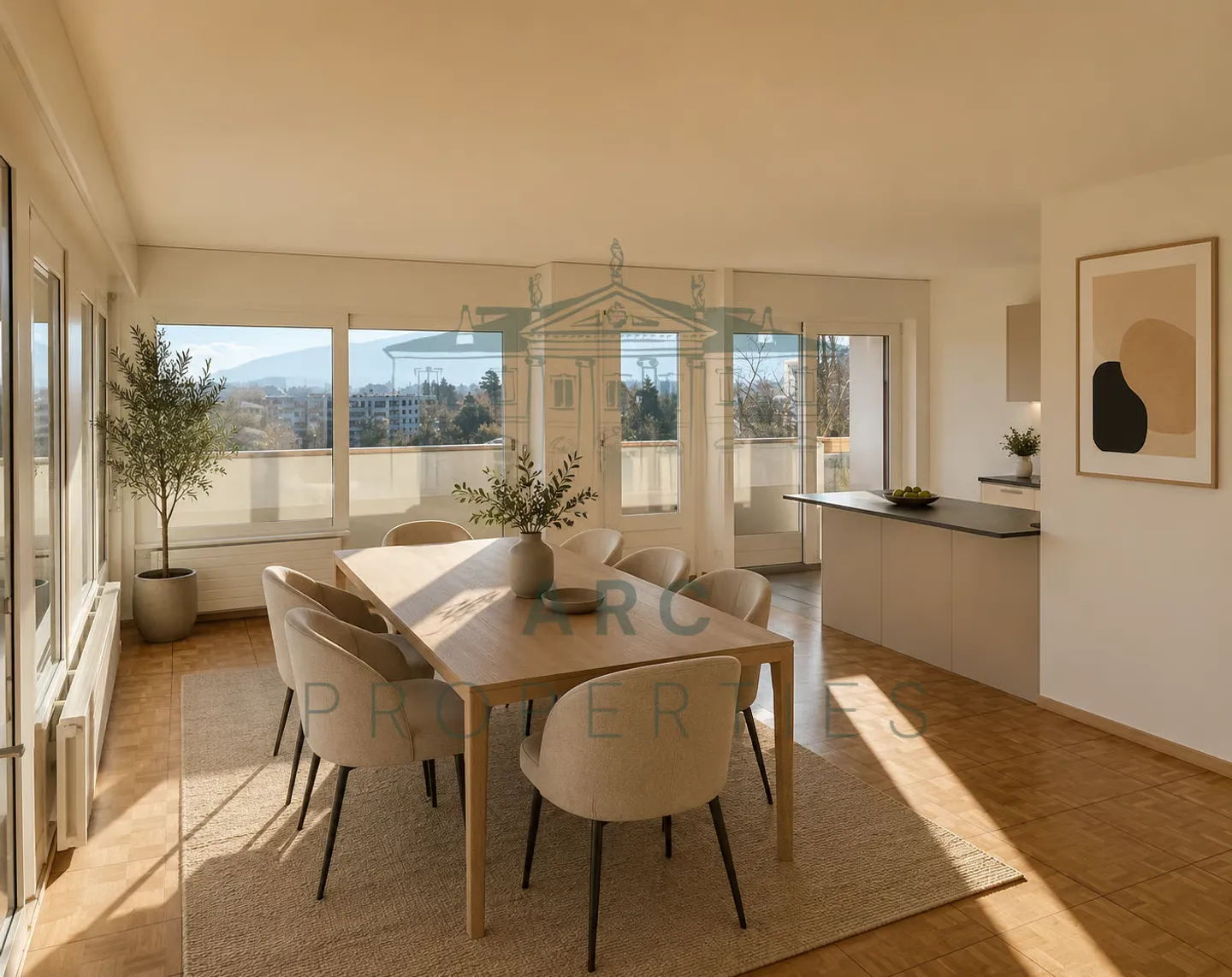 COLOGNY - APPARTAMENTO CON VISTA LAGO IN UNA RESIDENZA ESCLUSIVA - Foto 2 di 5