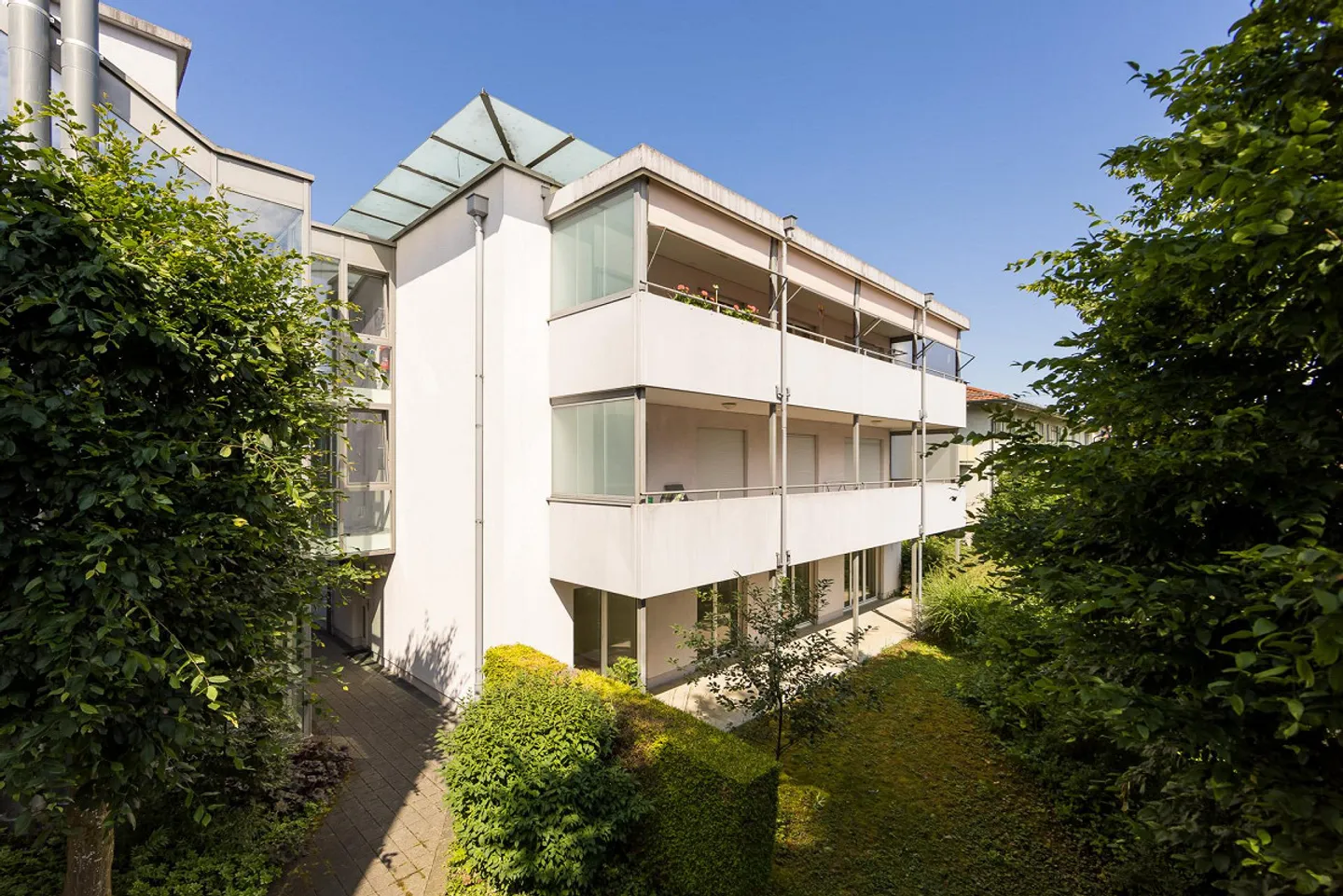 Stilvolle Gartenwohnung in der Stadt - Foto 10 von 13