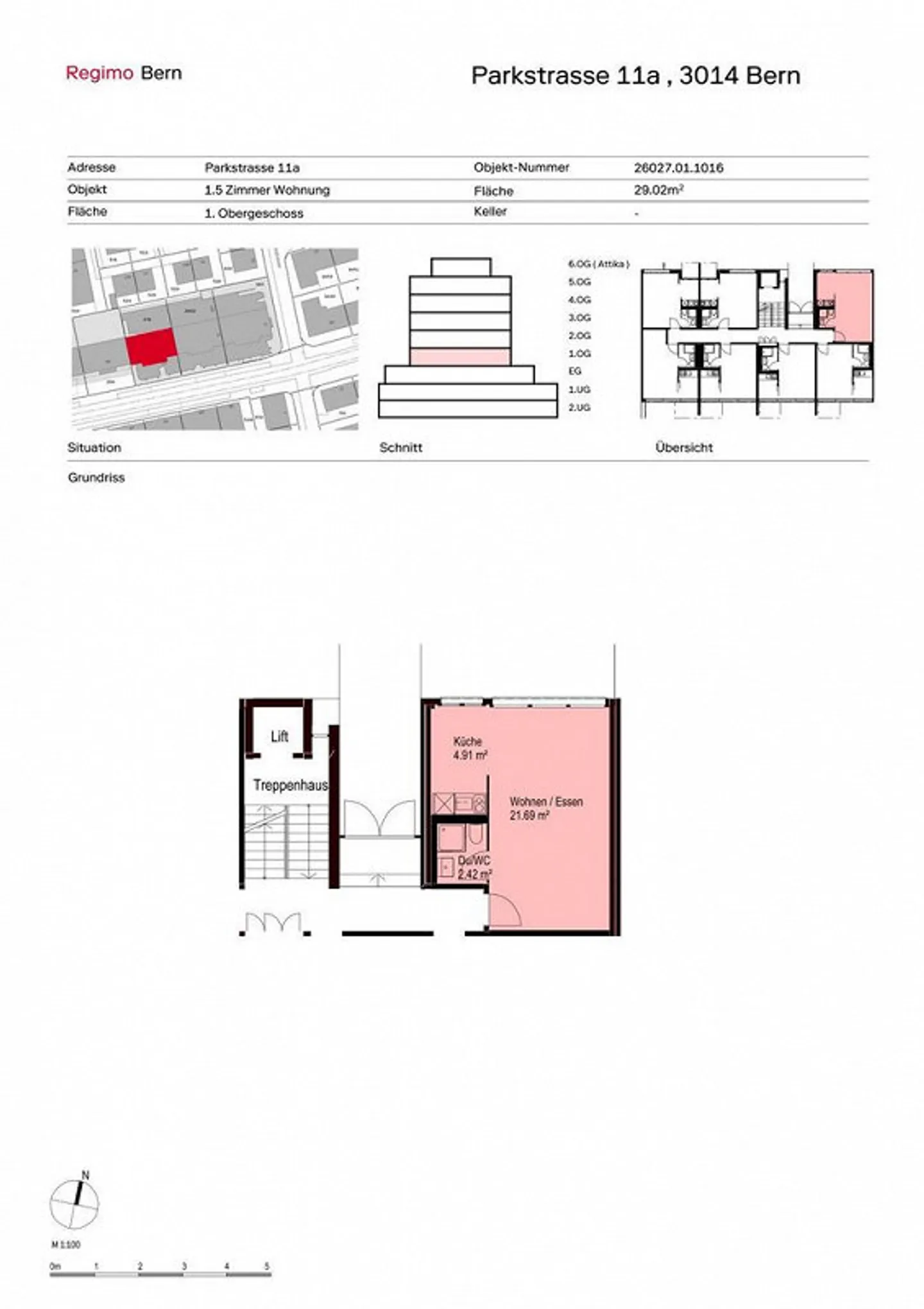PRIMA OCCUPAZIONE - Vivere modernamente nel popolare Breitenrain - Foto 2 di 3