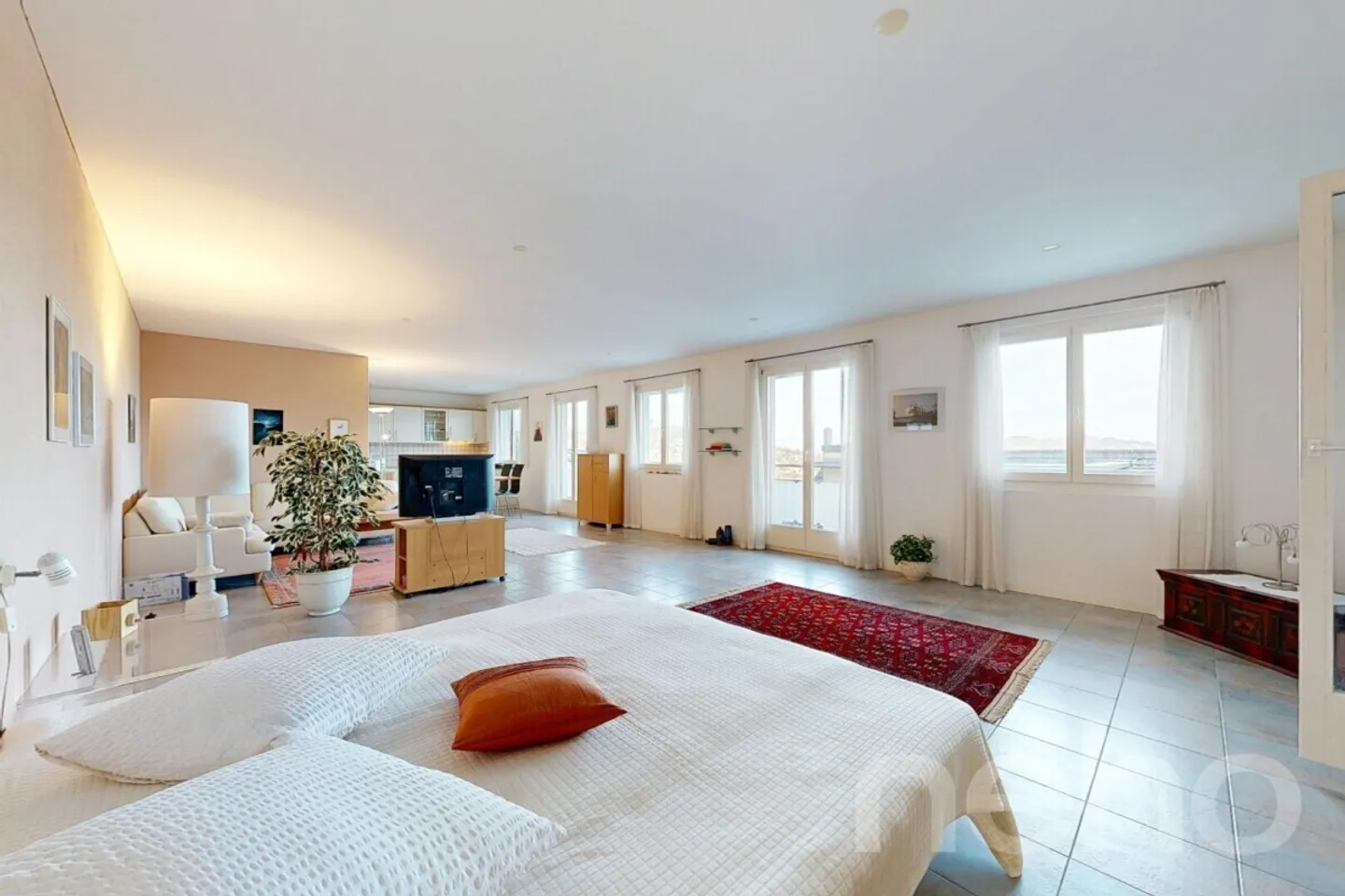 Appartement lumineux de 1,5 pièce avec vue dégagée à Kriens - Photo 12 sur 12
