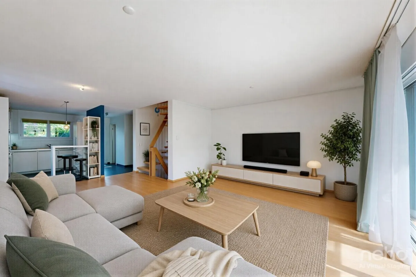 Duplex apartment "like a house" with 4.5 rooms and garden - Photo 2 of 12