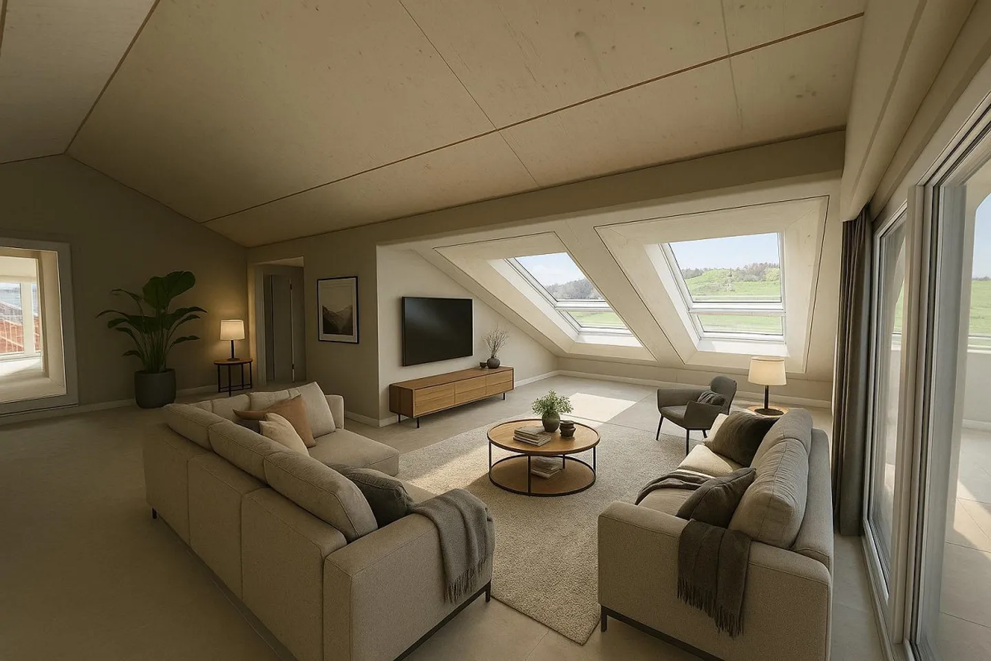 New - First occupancy large 2.5 room apartment - Photo 2 of 15