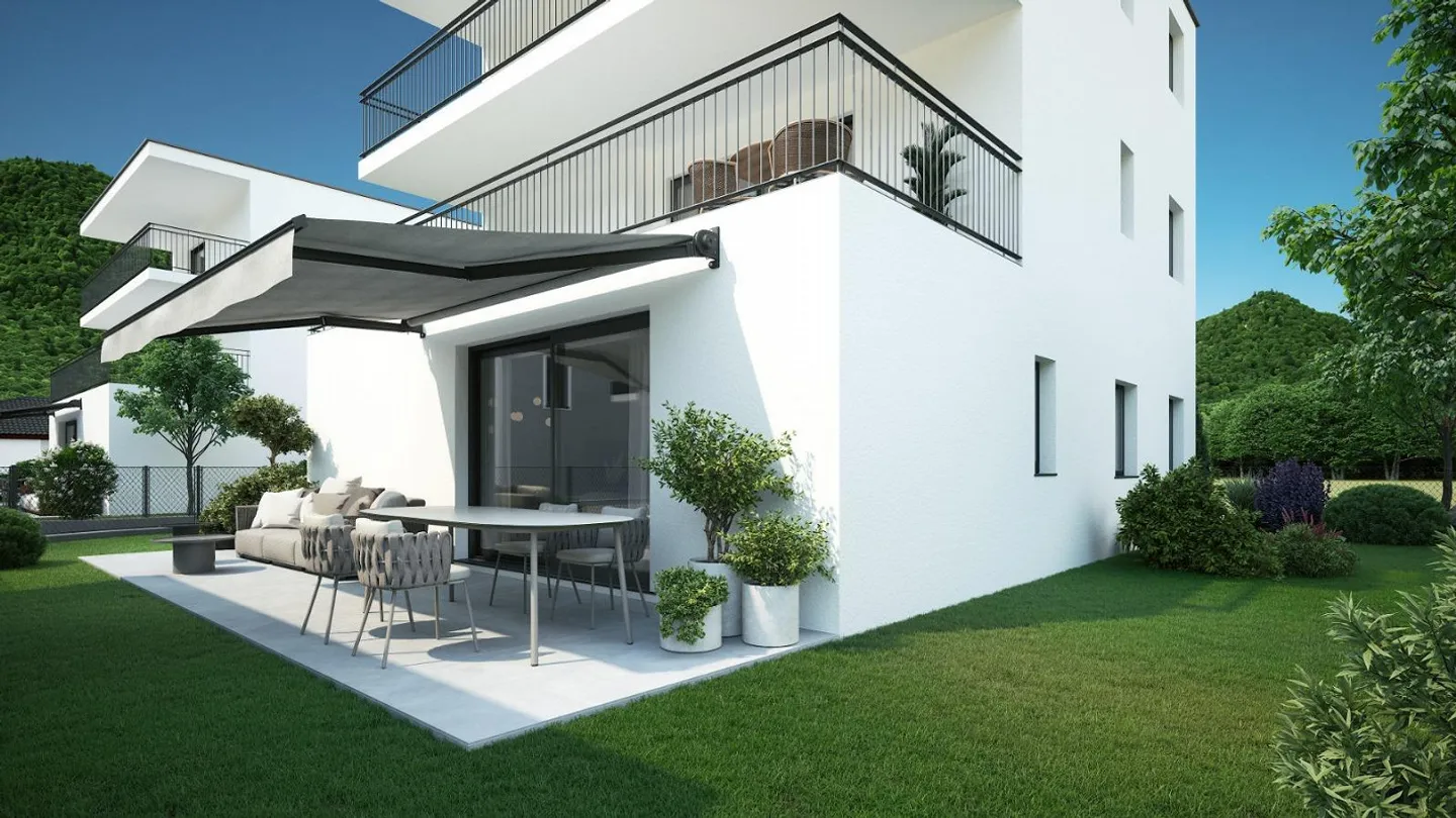 Appartamento nuovo 3,5 con giardino a Bellinzona - Foto 2 di 2