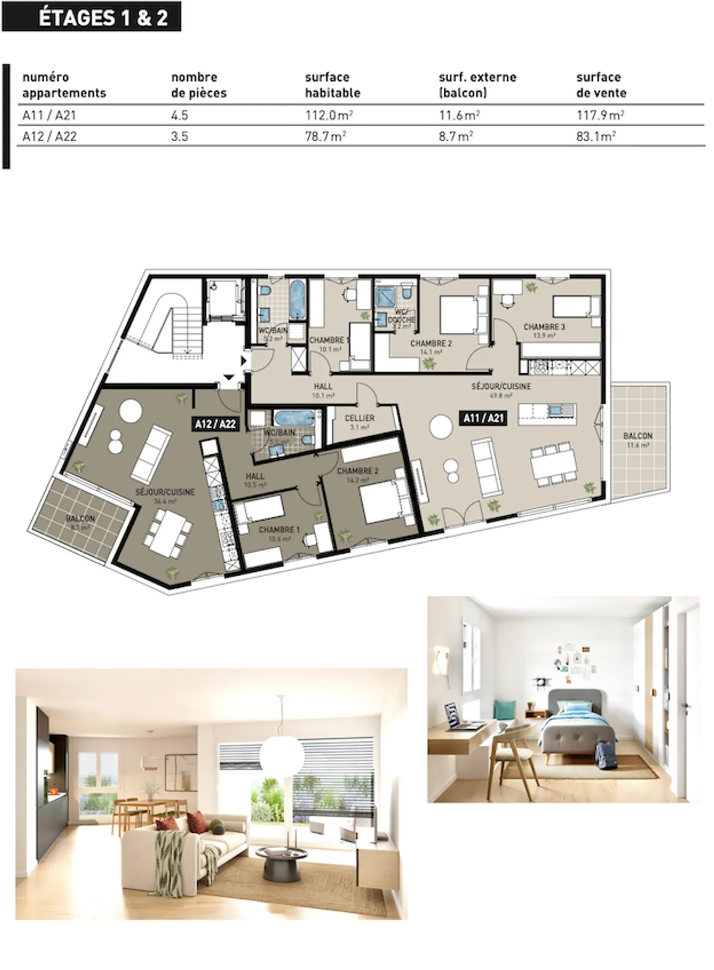 4,5-Zimmer-Wohnung - Foto 3 von 13