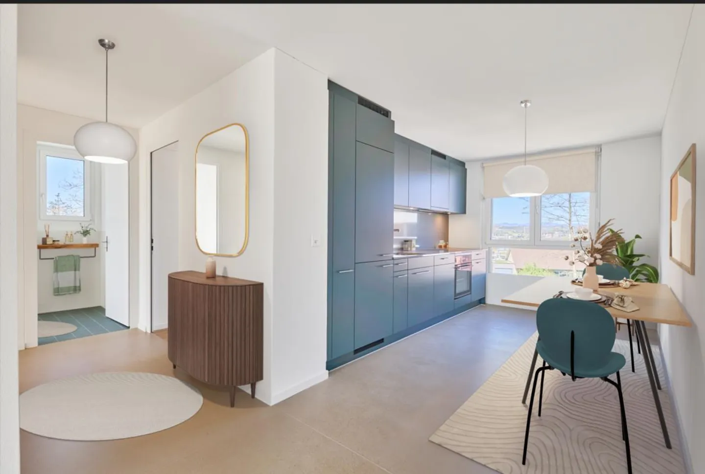 3.5-Zimmer-Wohnung im Dianapark Rheinfelden! - Foto 1 von 7