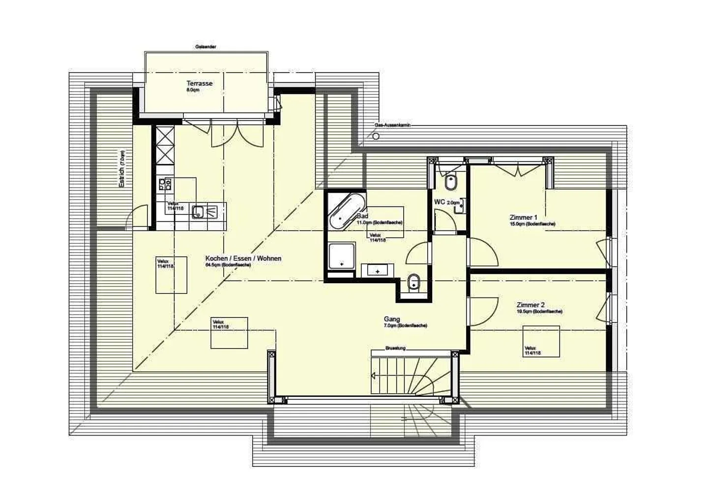 Moderne und helle 3.5 Zimmerwohnung in Münchenstein - Photo 8 sur 8