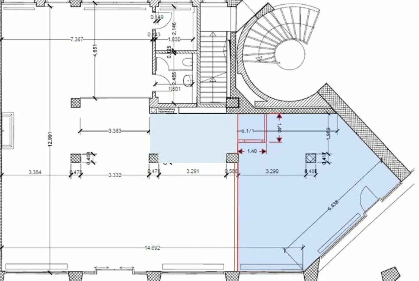 Showroom e area vendita in posizione privilegiata al Talacker - Foto 4 di 4