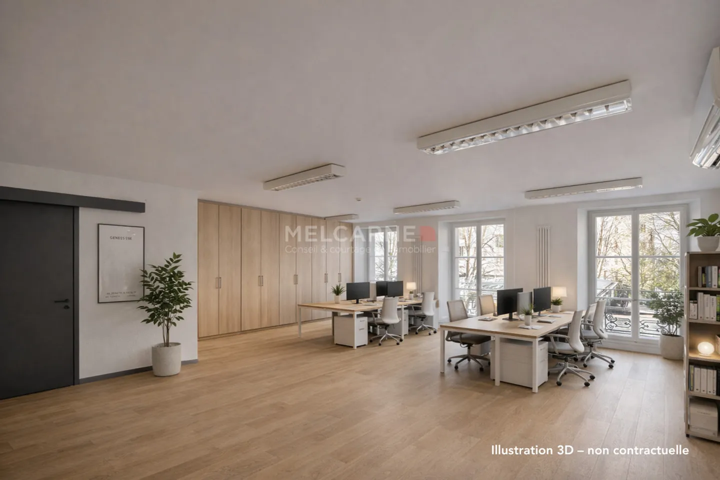 Offices of 122m2 at Cornavin Square - Photo 2 of 6