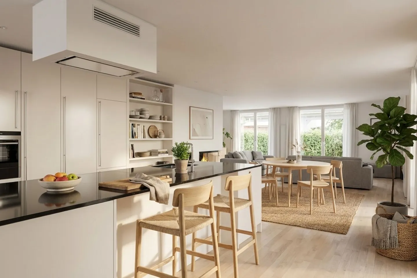 Spacious 4.5-room garden apartment near the center in Höngg - Photo 6 of 15