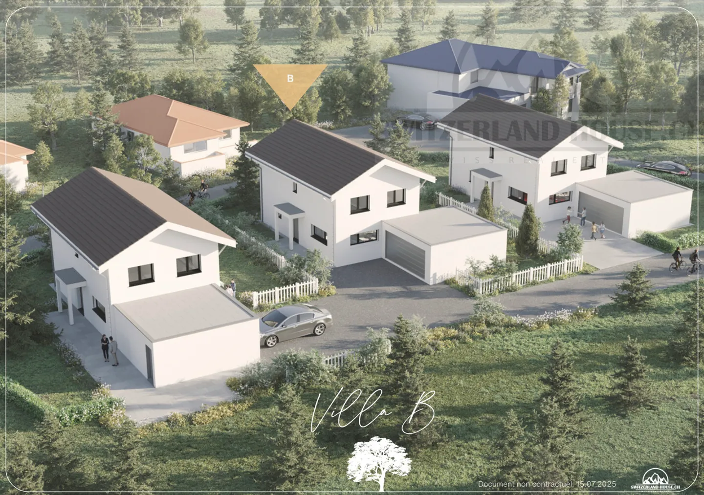 Magnificent single-family villa with 5.5 rooms and large garden in Lovens - Photo 3 of 13